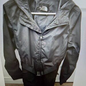 North Face Women Black Medium Rain Jacket